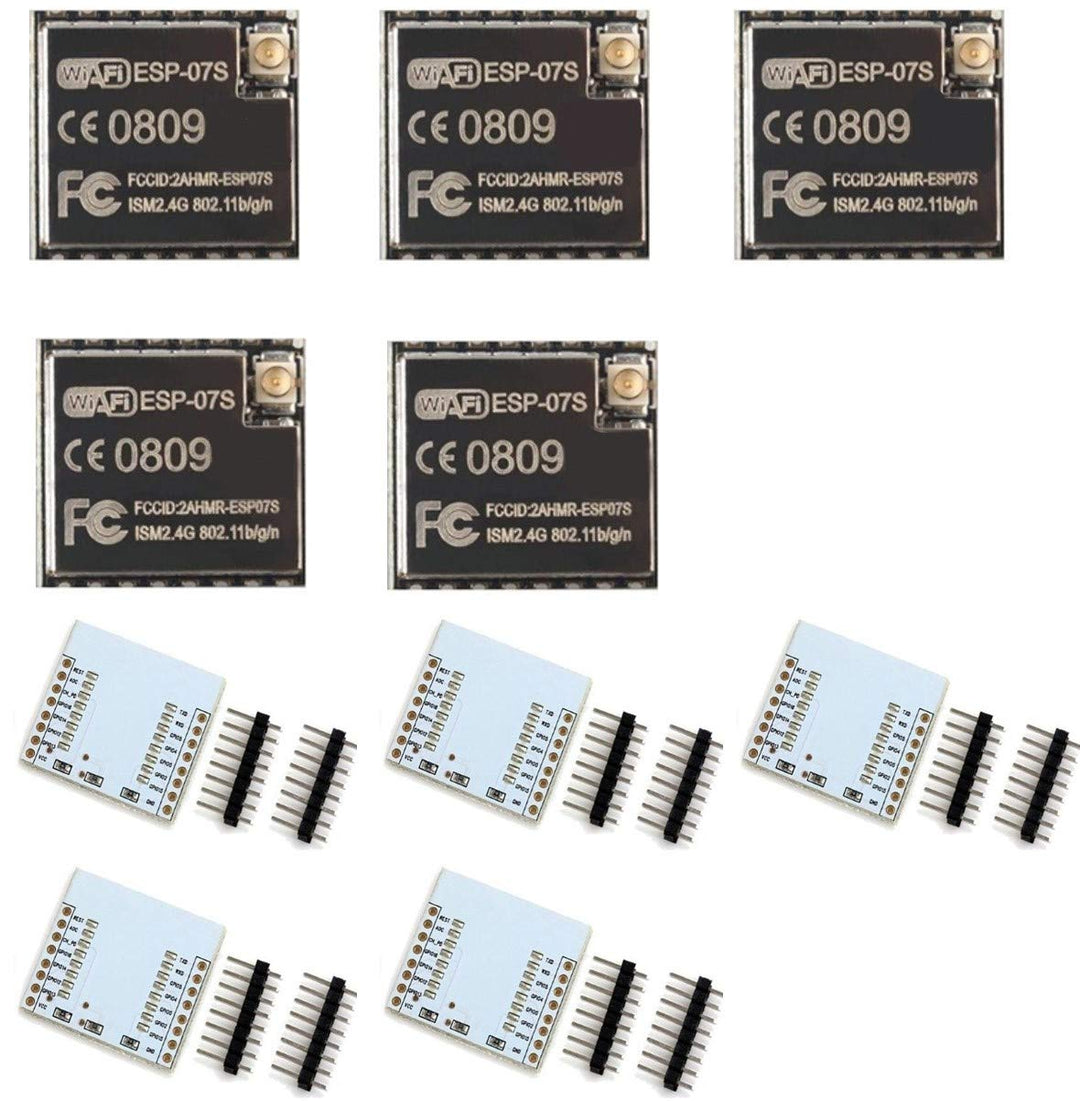 5 Stück ESP ESP8266 Serielles WLAN Modul (ESP07S)