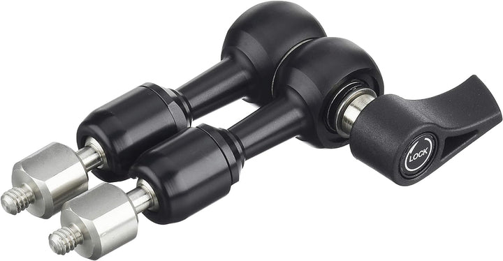 Manfrotto 244 Micro Friktionsarm mit austauschbarem Adapter Single, Single