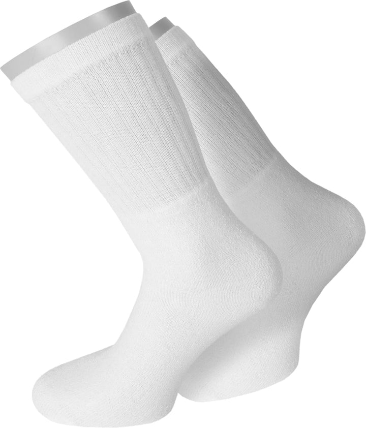 32 Paar Sport- und Arbeitssocken aus Baumwolle 43-46 Weiss, 43-46 Weiss