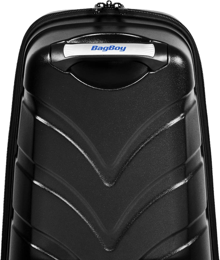 Bag Boy Golf 2018 T-10 Hard TOP Travel Cover Black/Royal/Charcoal, Black/Royal/Charcoal