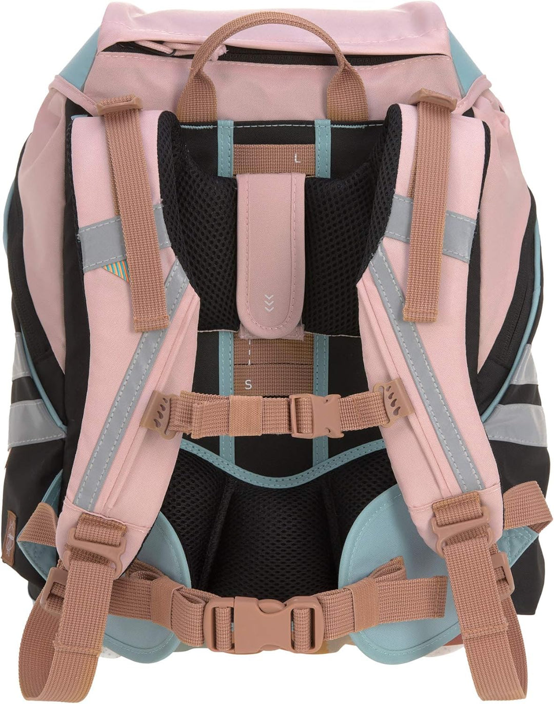 LÄSSIG Einzigartig Rucksack, Einheitsgrösse Rose/Blue/Black, Rose/Blue/Black