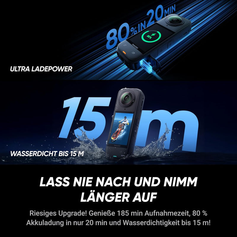 Insta360 X5 Auf Geht&