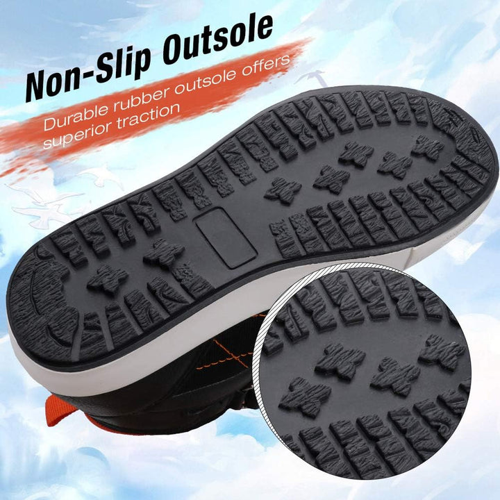 UOVO Winterschuhe Jungen Turnschuhe Unisex-Kinder Warm Gefüttert Sneaker Outdoor Winterstiefel rutsc