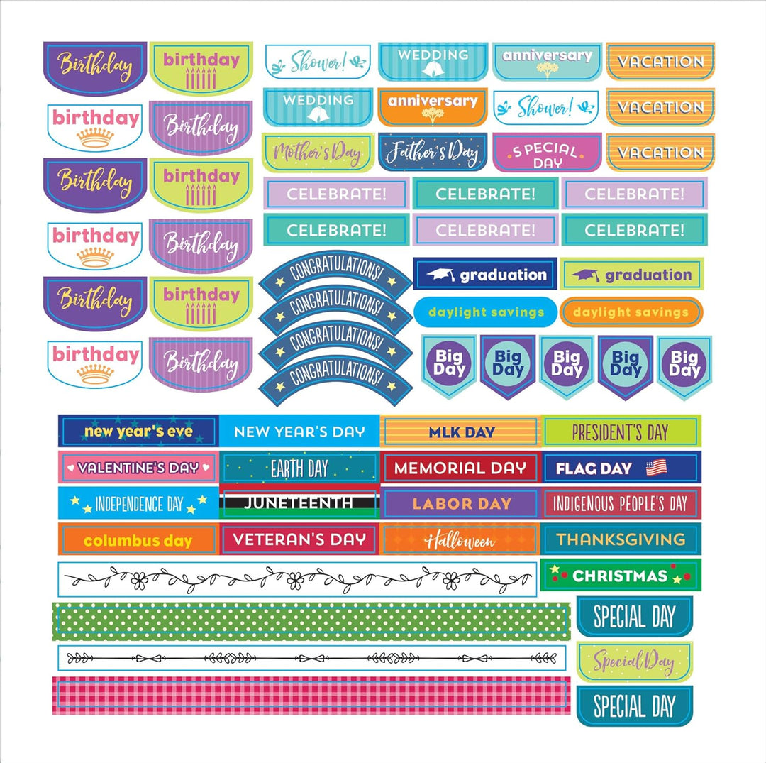 Plan It! a Sticker Book for All Your Productivity Needs, Taschenbuch