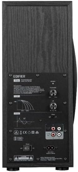 Edifier T5s AKTIV-SUBWOOFER – 8-Zoll-Tieftöner – 70 Watt – Low-Pass-Filter – Frequenz bis 35Hz – MDF