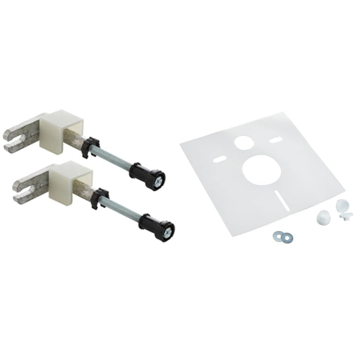 Geberit 111.815.00.1 Duofix Vorwandmontage-Bausatz, für Massiv- oder Ständerwand & Sanit 16.002.00.0