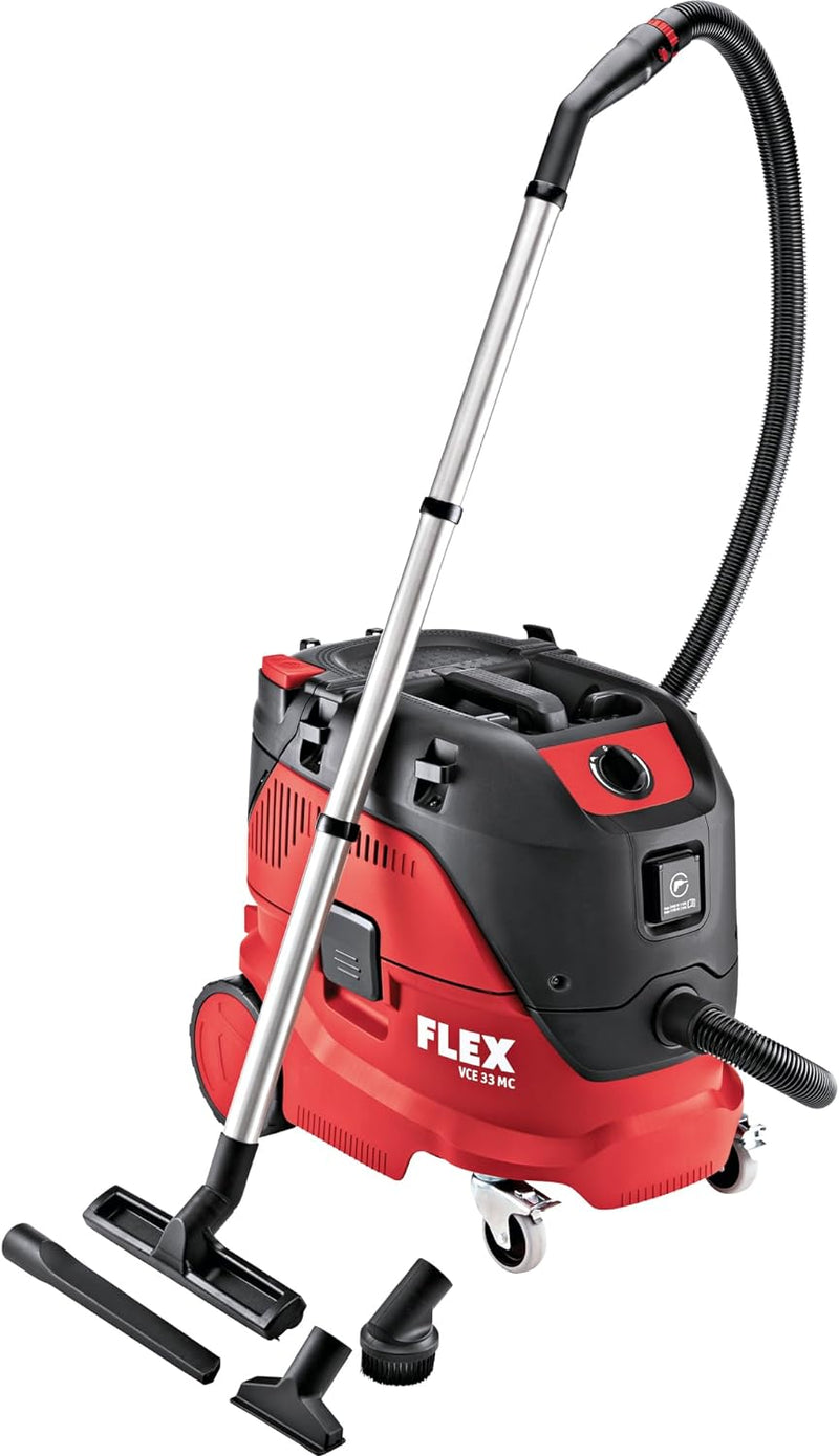 Flex Sicherheitssauger VCE 33 L MC (1200 W, Industriesauger mit Zubehör, Behälter 30 l, Füllmenge Fl
