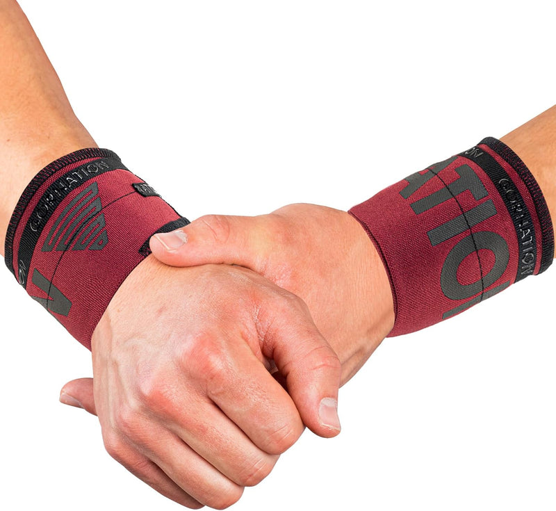 GORNATION Handgelenk-Bandagen, Performance Wrist Wraps für Fitness, Calisthenics & Kraftsport, Banda