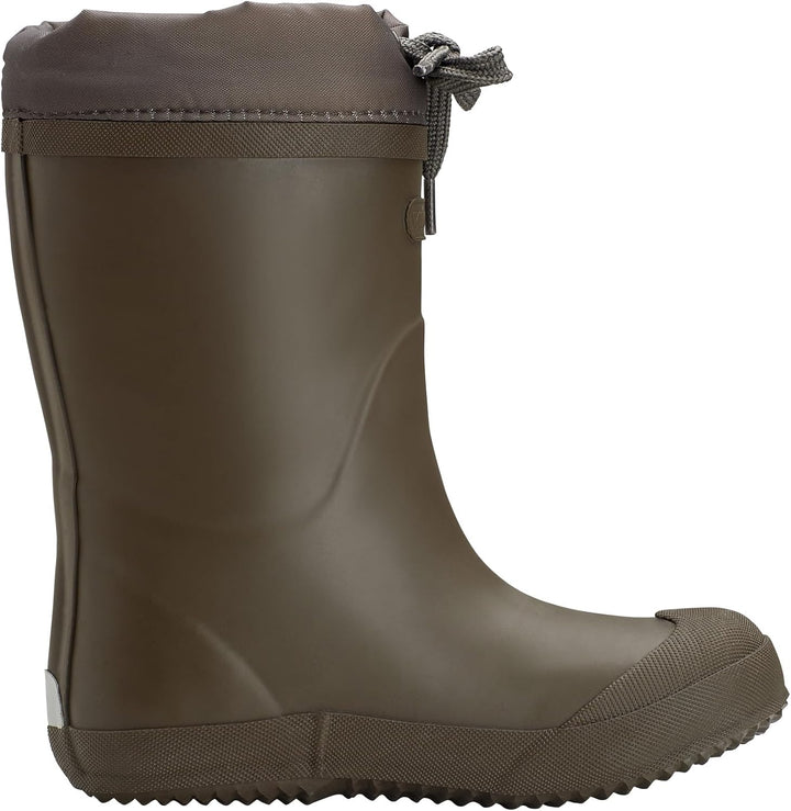 Viking Mädchen Indie Thermo Wool Gummistiefel, Olive