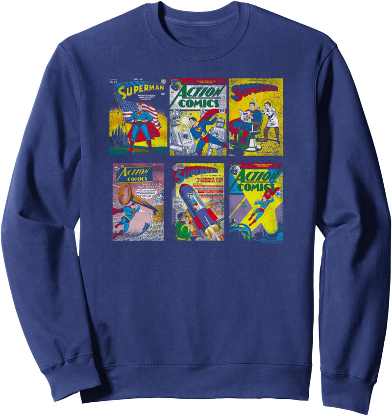 Superman Covers Sweatshirt