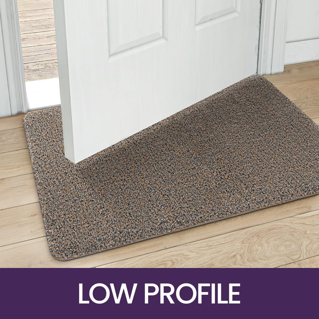 DEXI Fussmatte Innen 120 x 180 cm, rutschfeste Schmutzfangmatte, Maschinenwaschbare Fussmatte, Saugs