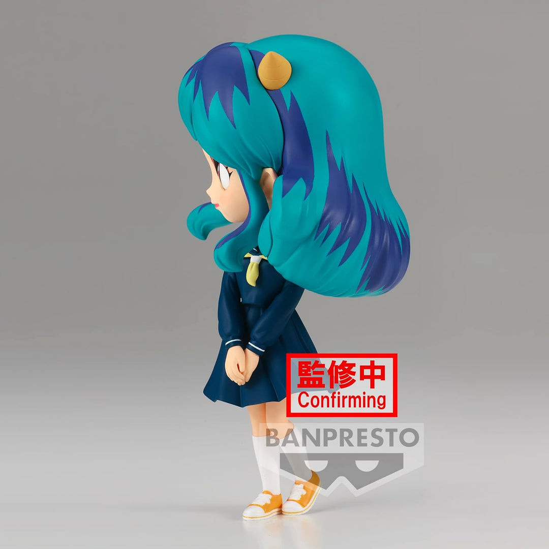 BANPRESTO URUSEI YATSURA - Lum - Q Posket 14cm Modern Lum - Uniform Ver. - (Ver. A), Modern Lum - Un