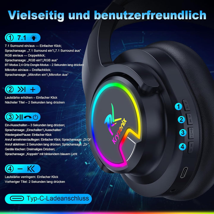Krysenix PG3 Kühles Schwarz