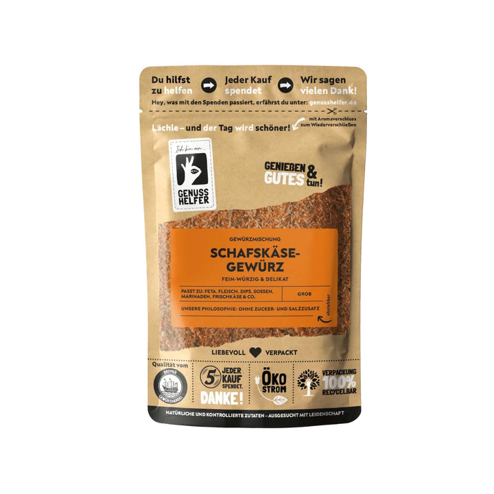 Bremer Gewürzhandel Schafskäse Gewürz, gerebelt, perfekt zum Kochen für Käse- und Tomatenspeisen, le