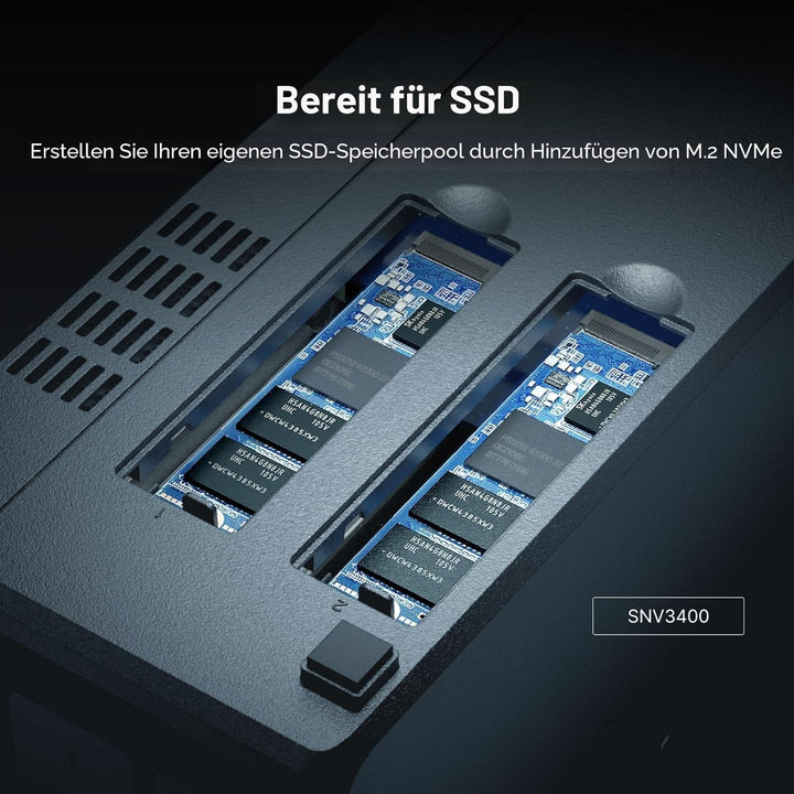 Synology 2-Bay DiskStation DS723+ (Festplattenlos) 2-bay; 2GB DDR4 DS723+ DiskStation, 2-bay; 2GB DD