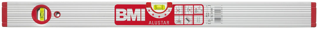 BMI 691080 Wasserwaage Alustar, Länge 80 cm, eloxiert