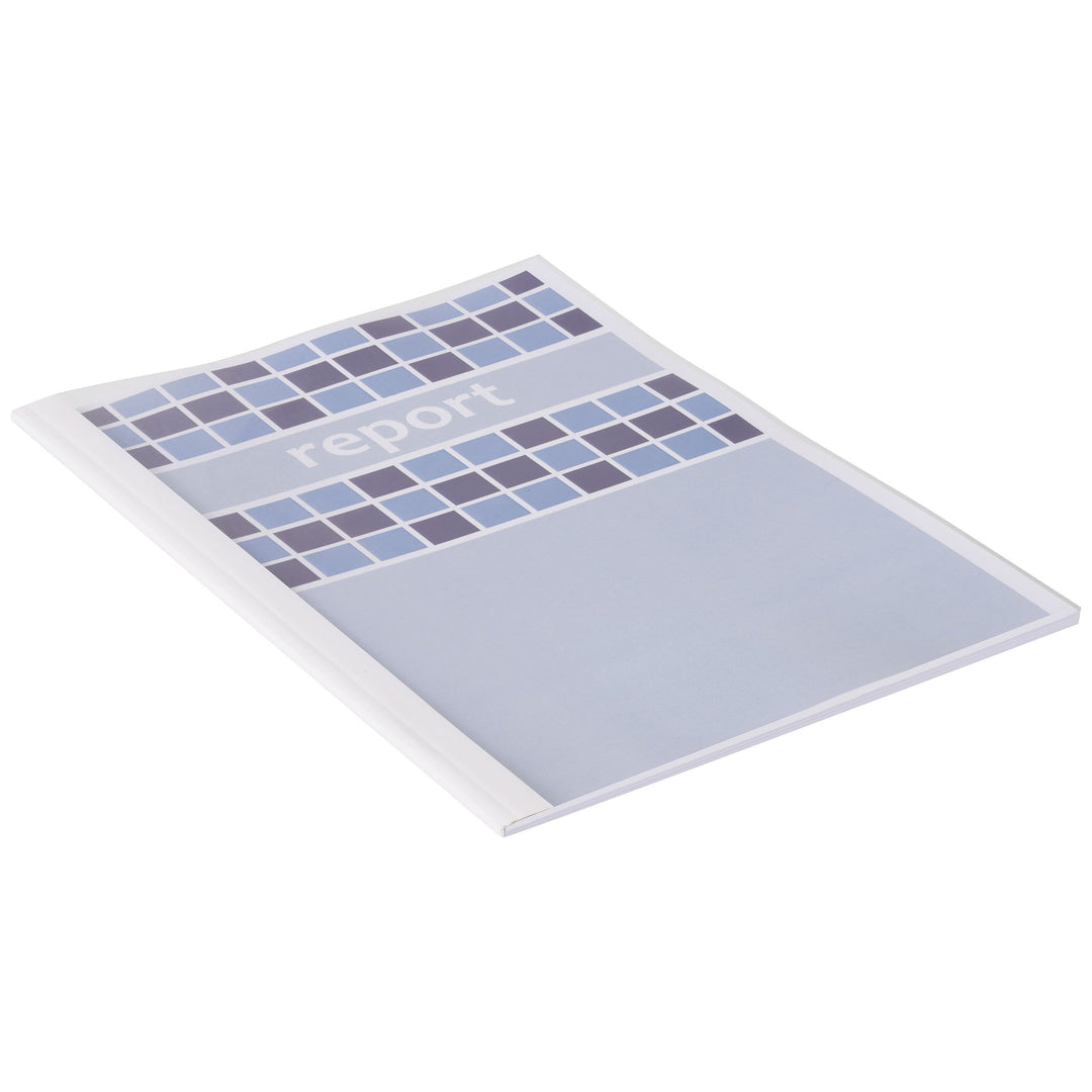 GBC TC080370 Thermobindemappe A4 220g/m² mit 150mic, Klarsichtfolie 3mm Inh.100 0,30 cm Standard, 0,