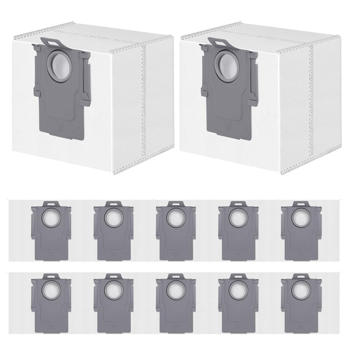 12 Stück Staubbeutel für Roborock S8+/S8 Pro Ultra/S7 MaxV Ultra/Q7 Max+/Q8 Max+/Q5 Pro+/Q5 Max+, Q1