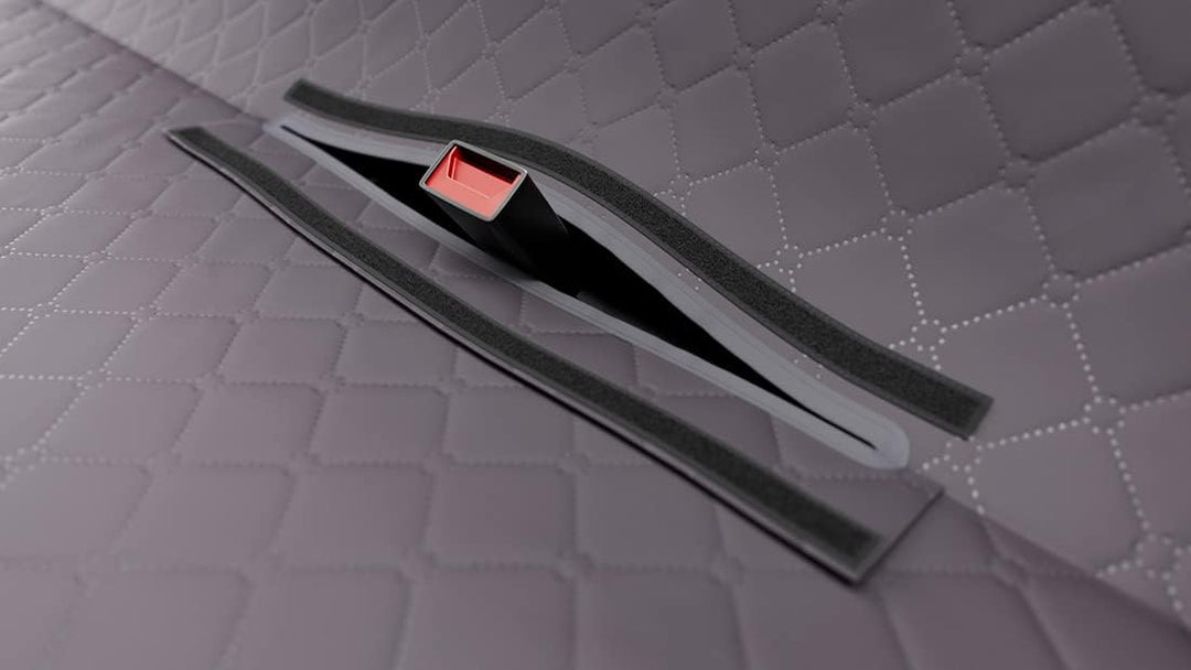 Knuffelwuff universal Hunde Autoschondecke für die Rückbank 137x148cm - Wasserabweisend, Kratzfest u