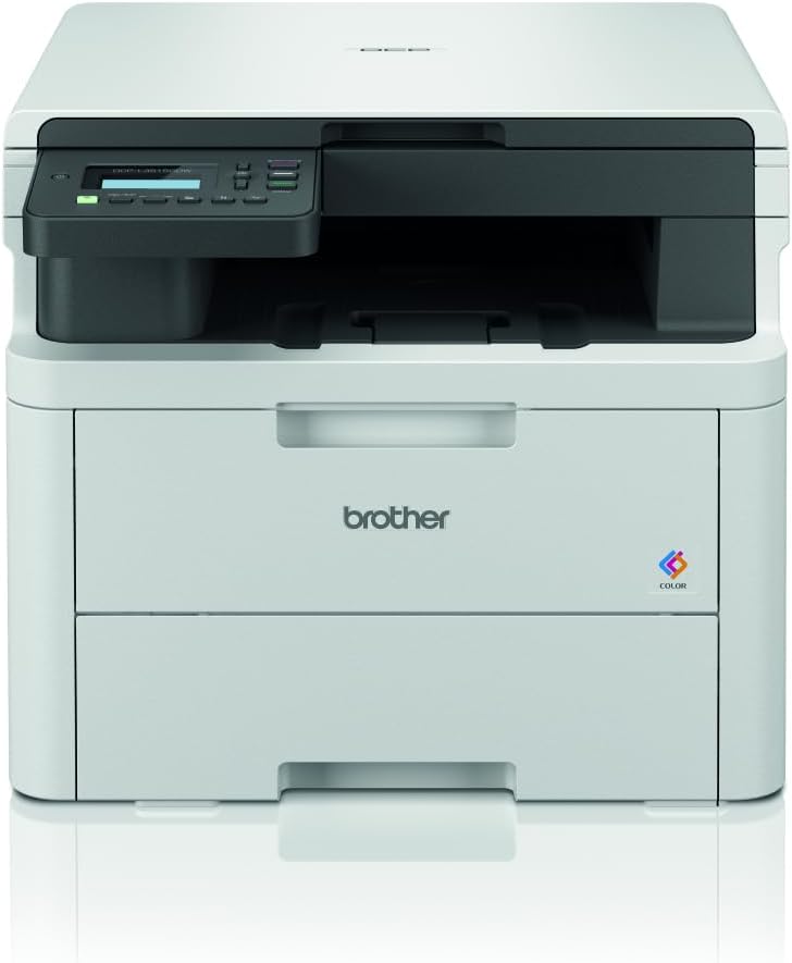 Brother DCP-L3515CDW - Kompaktes 3-in-1 Farb-LED Multifunktionsgerät mit WLAN/LAN und Duplexdruck