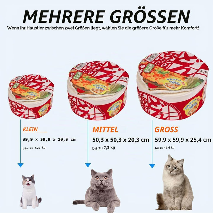 Katzenhöhle, Katzenbetten, Kuschelhöhle für Kätzchen, Bequemer Schlafplatz für Katzen Welpen, Plüsch