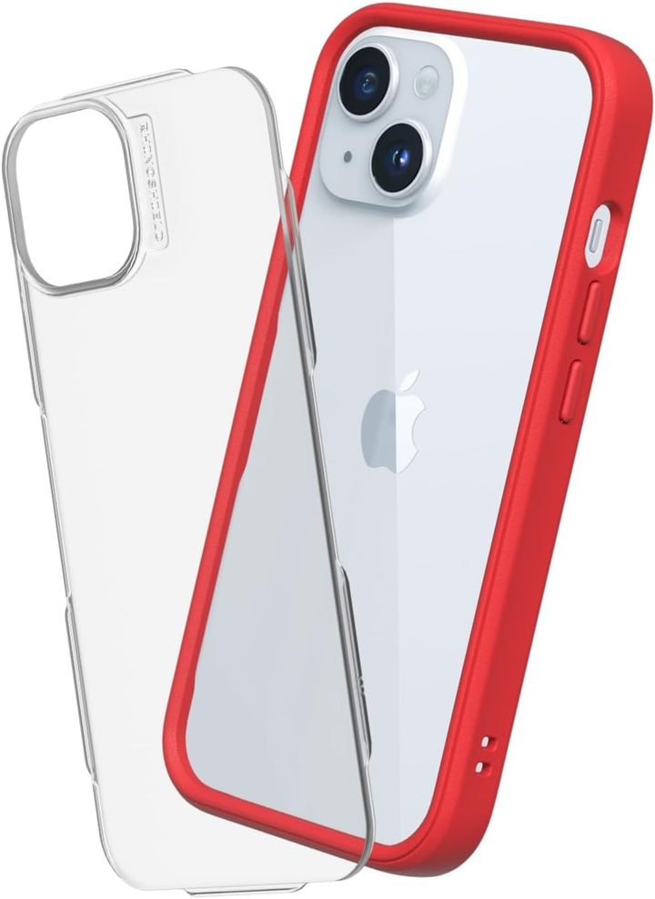 RhinoShield Modulares Case kompatibel mit [iPhone 15] | Mod NX - Anpassbare & stossdämpfende Schutzh