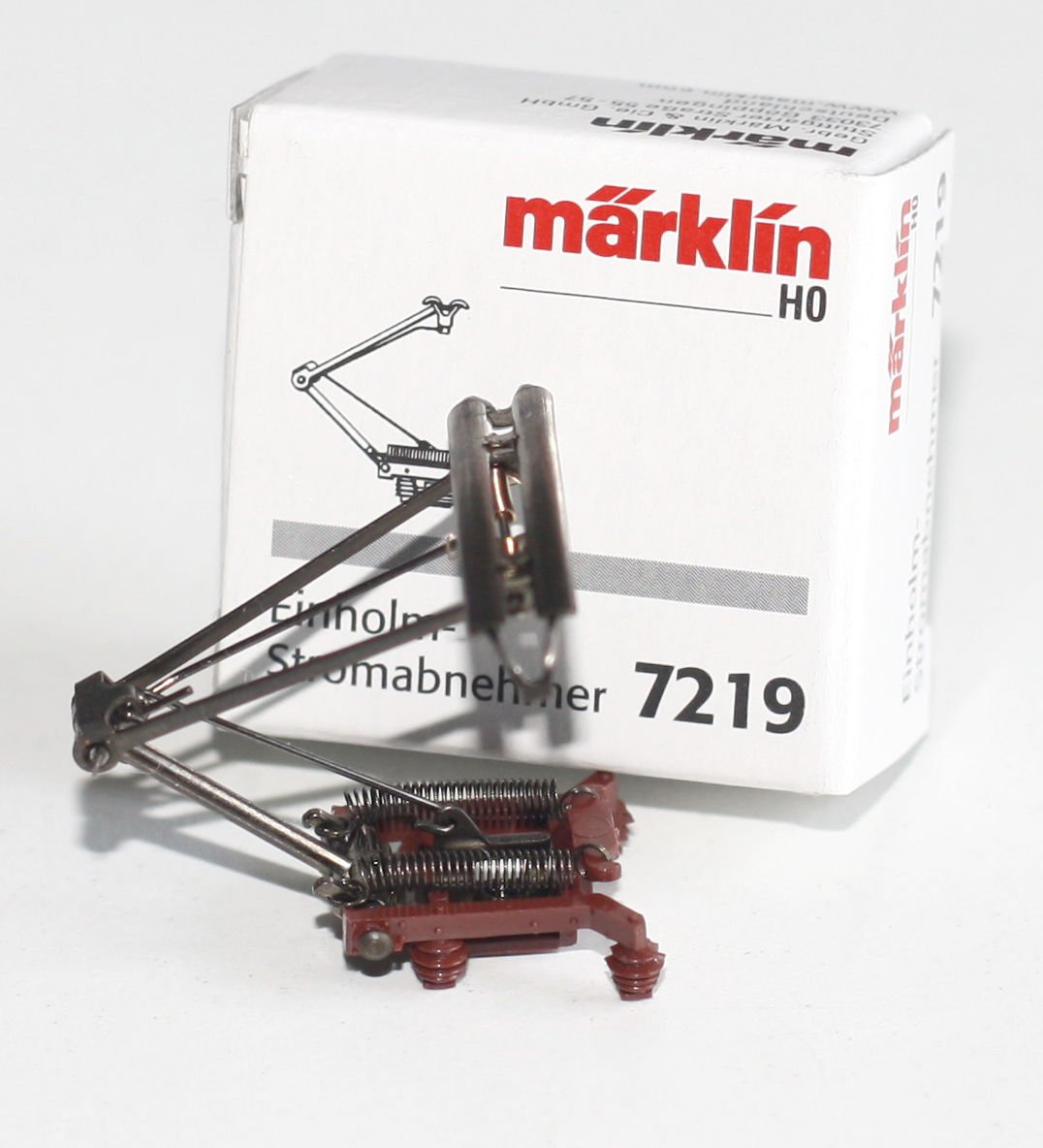 Märklin 7219 - Einholm-Stromabnehmer französische Bauart., Spur H0