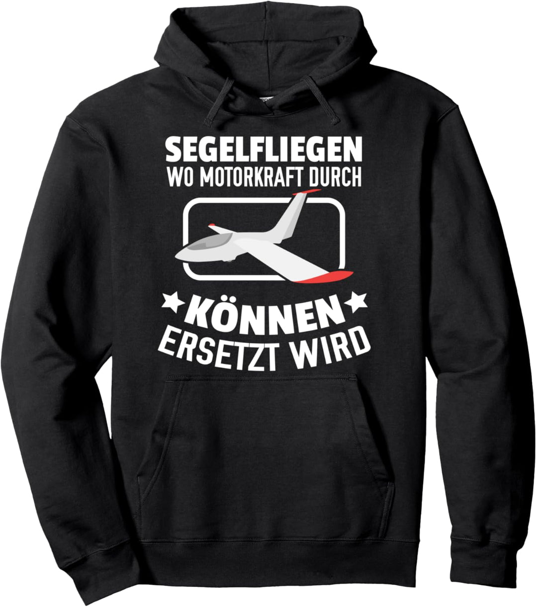 Segelfliegen, Segelflug Design I Segelflieger Motiv Pullover Hoodie