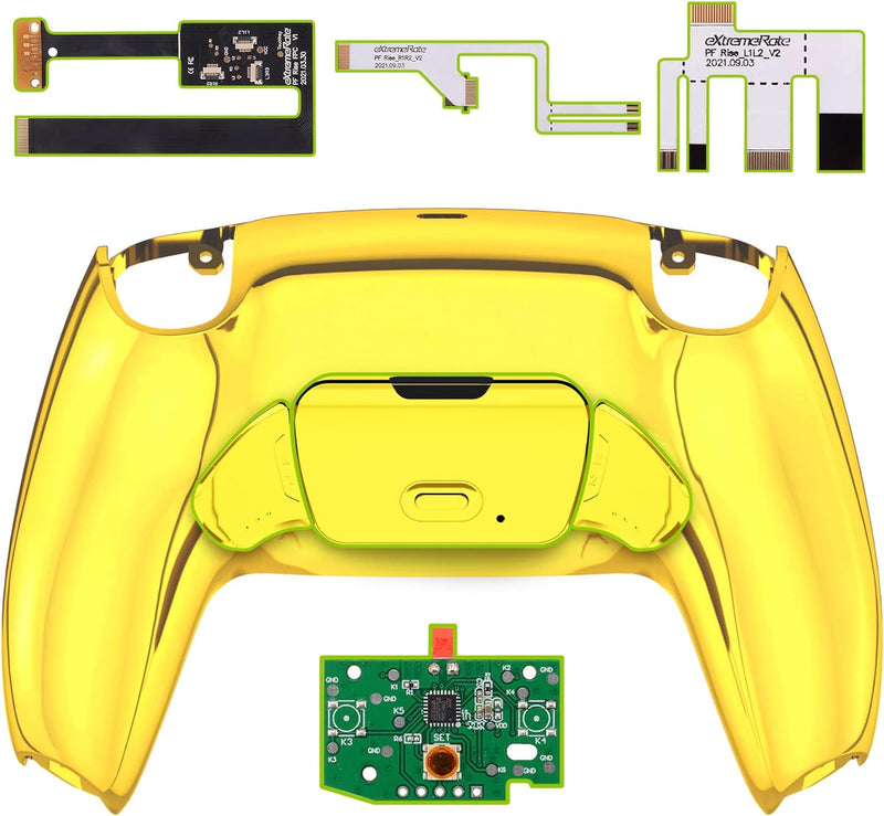 eXtremeRate Programmierbar RISE2.0 Remap Kit für ps5 Controller BDM-010&BDM-020, Remap Board & Rücks