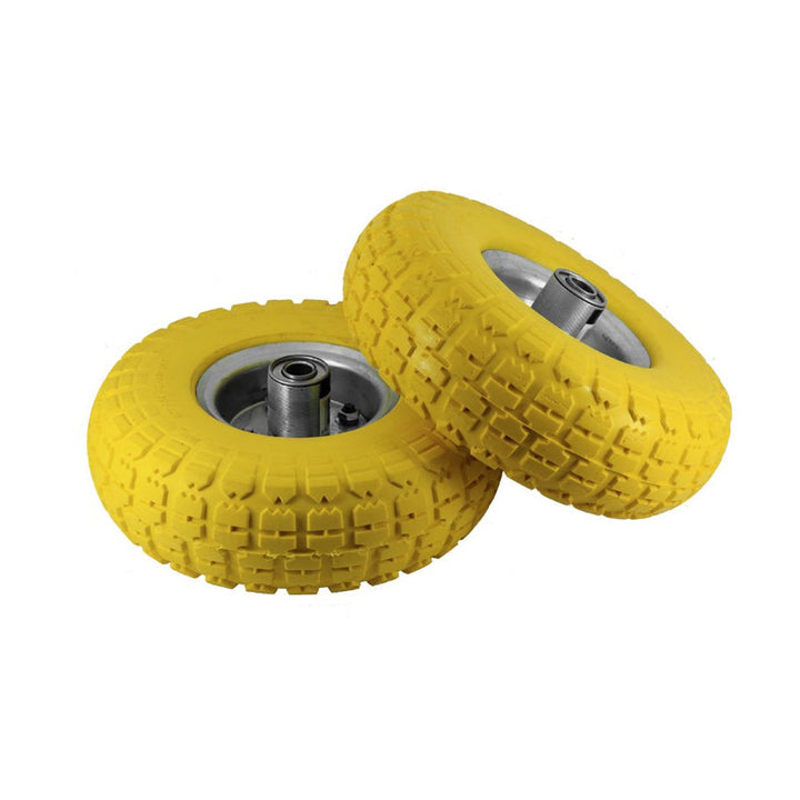 5,1 x 25,4 cm Sackkarre Garten Trolley Warenkorb Schubkarre Rad Vollgummi Reifen Gelb