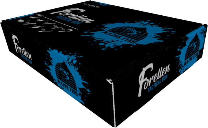 Major Fish Forellen Box 50-teilig Forellenköder Geschenk für Angler