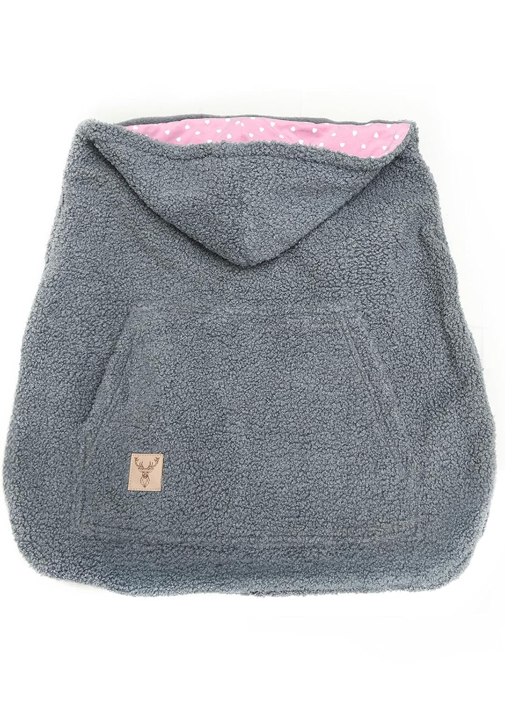 MijaCulture Tragecover M025 TEDDY – Universaler Bezug für Babytrage, Tragetuch &amp; Cape, Warmes Cover