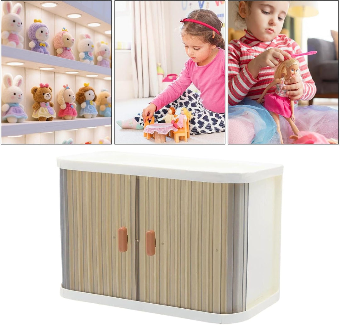 Puppenkleider Aufbewahrungsbox | Zusammenklappbarer Kleiderschrank Für Puppenkleider - Aufbewahrungs