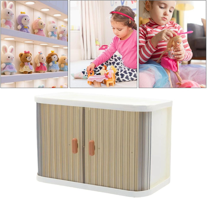 Puppenkleider Aufbewahrungsbox | Zusammenklappbarer Kleiderschrank Für Puppenkleider - Aufbewahrungs