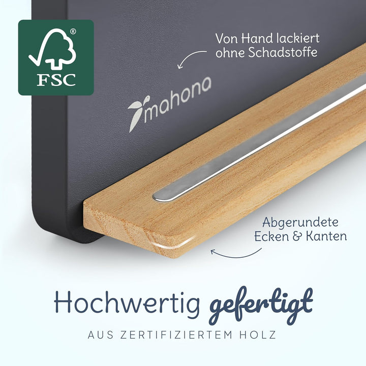 mahona Tonie Regal - kompatibel mit Toniebox & Tonie Figuren Aufbewahrung - Platz für bis zu 27 Figu