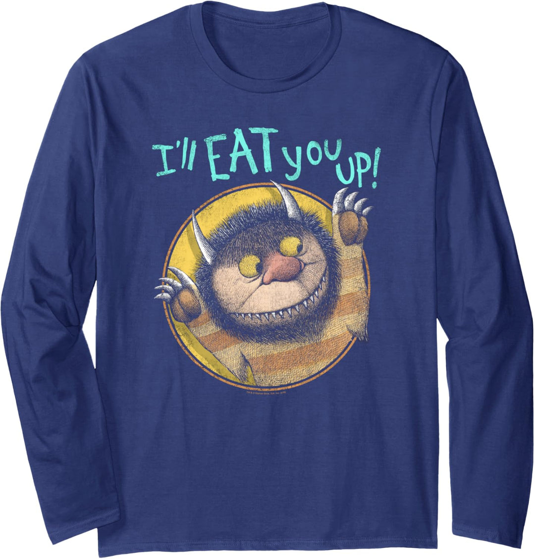 Where the Wild Things Are Eat Langarmshirt