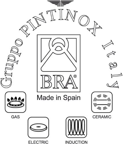 Pinti Inox Bella Espressokocher Mokka, Edelstahl, Silber