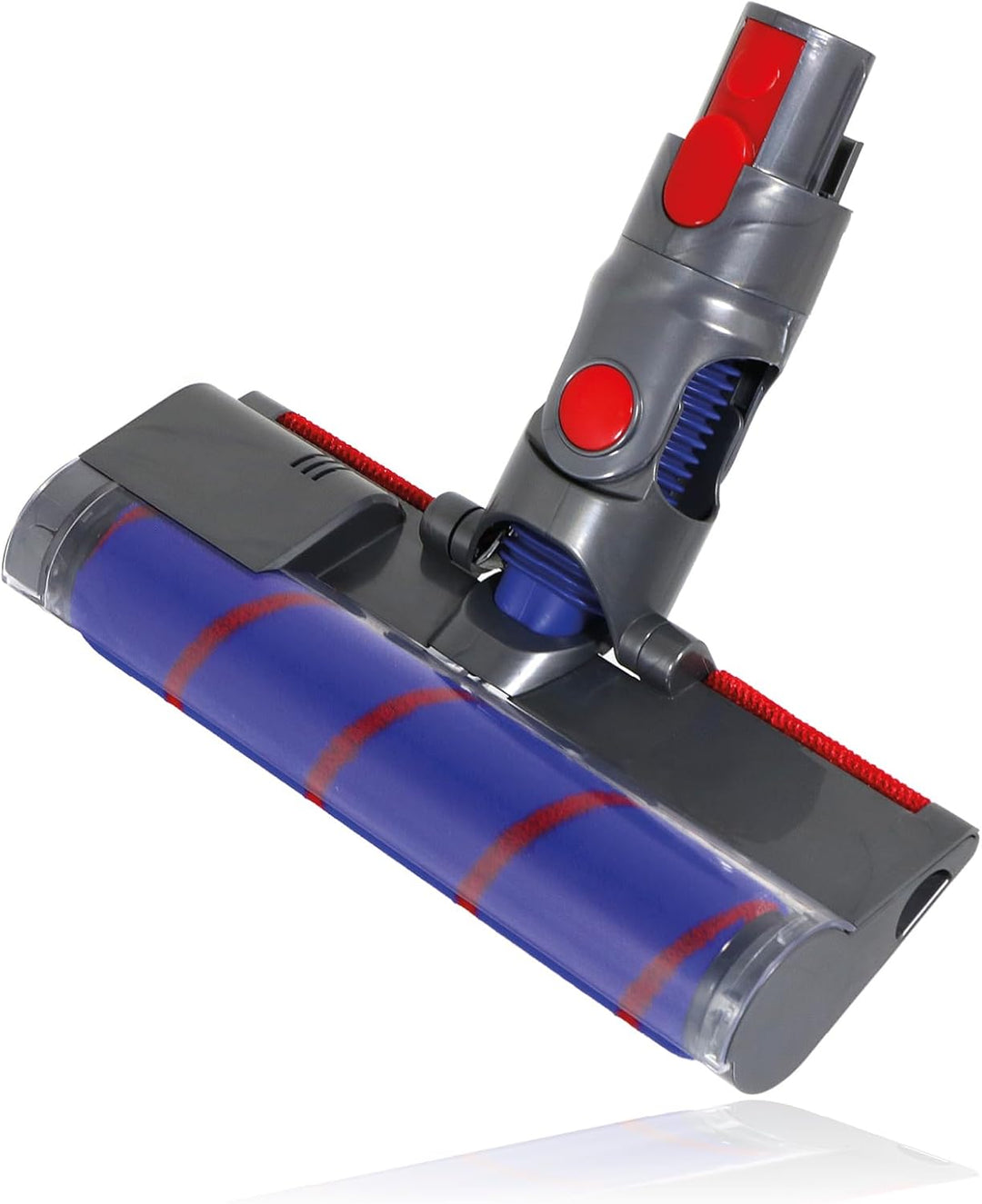 SPARES2GO Bürstenkopf Bodendüse mit weicher Walze und Lasererkennung für Dyson V7 V8 V10 V11 V15 SV1