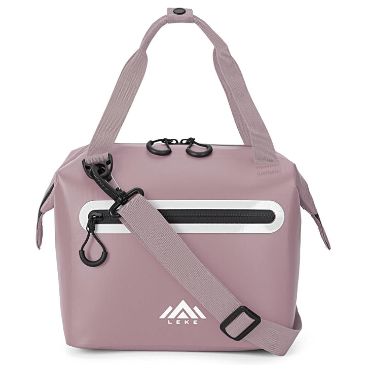 Lekesky Kühltasche Klein 12L – Wasserdicht & Leckgeschützt, Isolierte Lunchtasche für Unterwegs, Tra