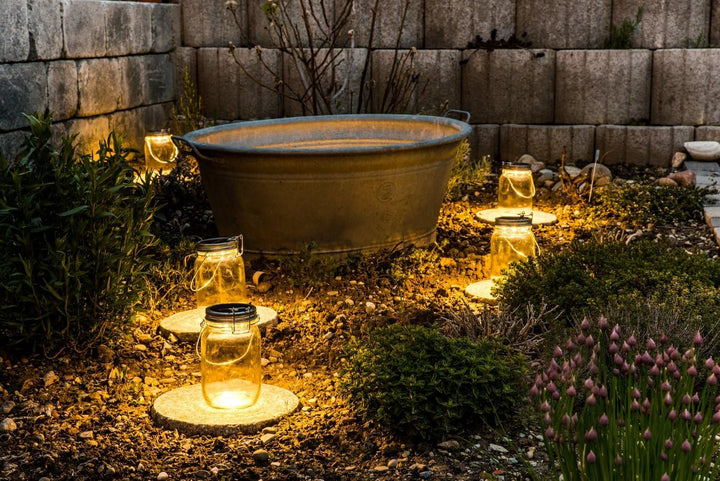 Das saubere Licht – Solarglas von Southlake welches als Solarlampe/Laterne/Solar Sun Jar/Garten-lamp