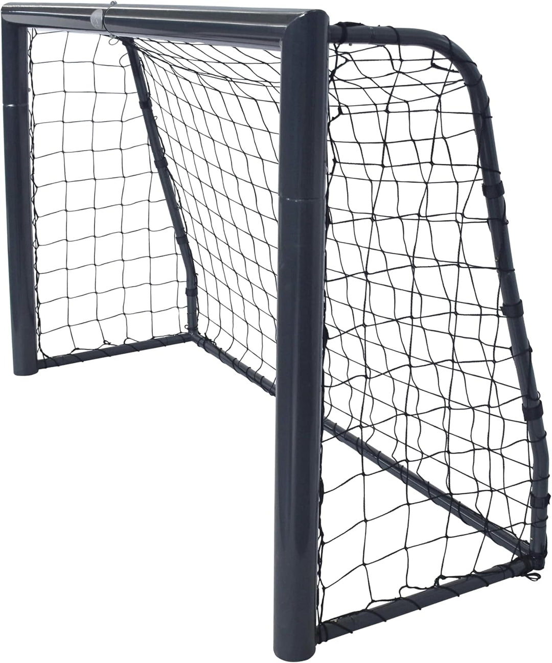 AXI Cristiano Fussballtor 180 x 120 cm in Anthrazit für den Garten | Fussball Tornetz aus Metall mit