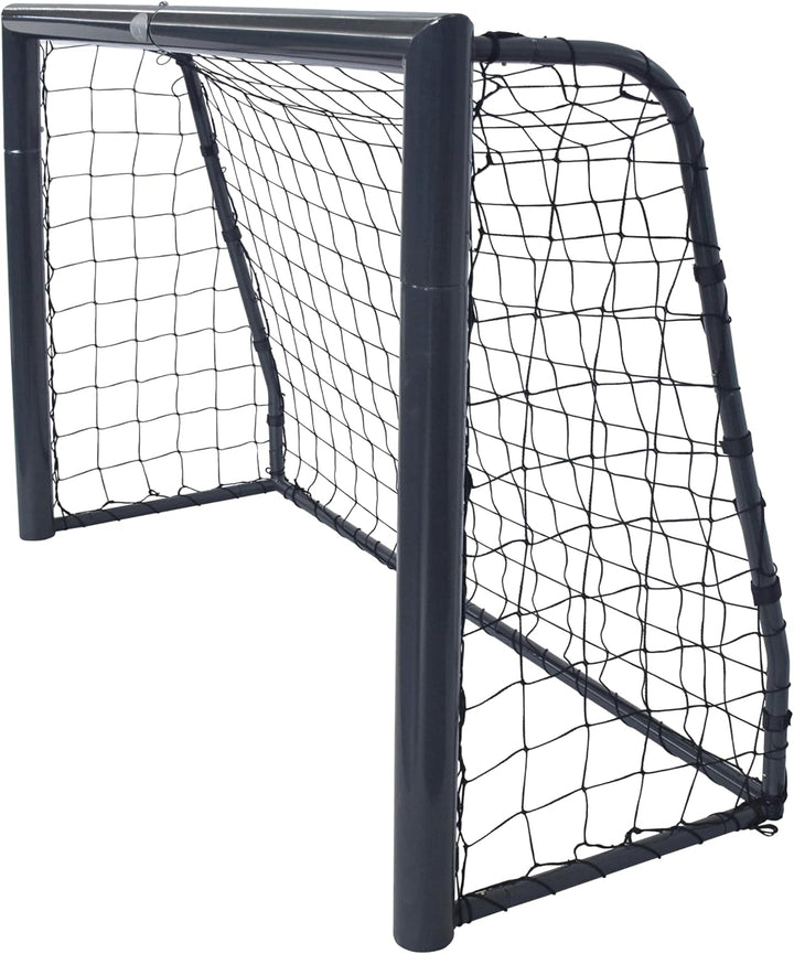 AXI Cristiano Fussballtor 180 x 120 cm in Anthrazit für den Garten | Fussball Tornetz aus Metall mit