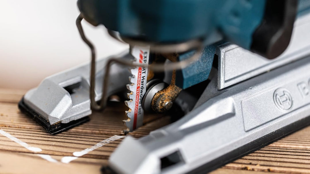 Bosch Professional 10 tlg. EXPERT ‘Hardwood Fast’ T 144 DHM Stichsägeblatt (für Hartholz, WPC Holz-K