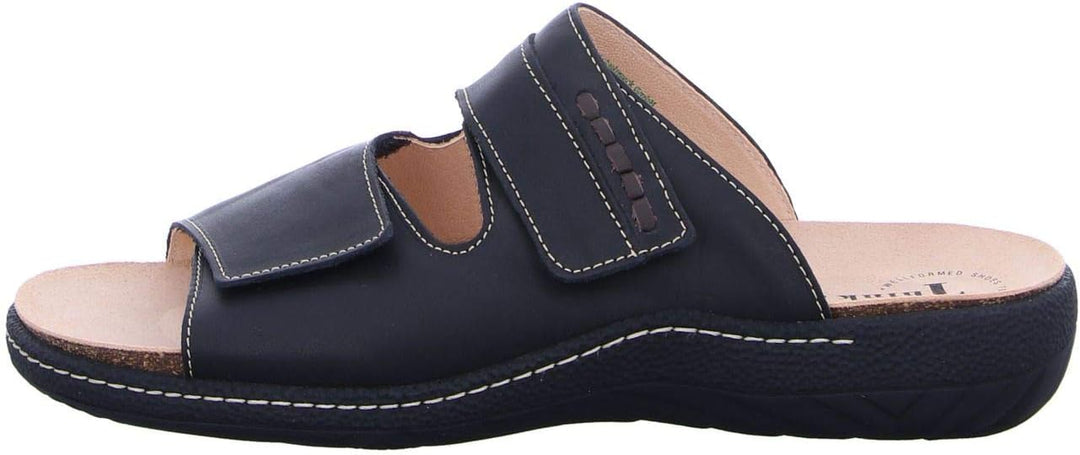 Think! Herren Change Nachhaltige, Wechselfussbett Pantolette 45 EU 0000 Schwarz Kombi, 45 EU 0000 Sc
