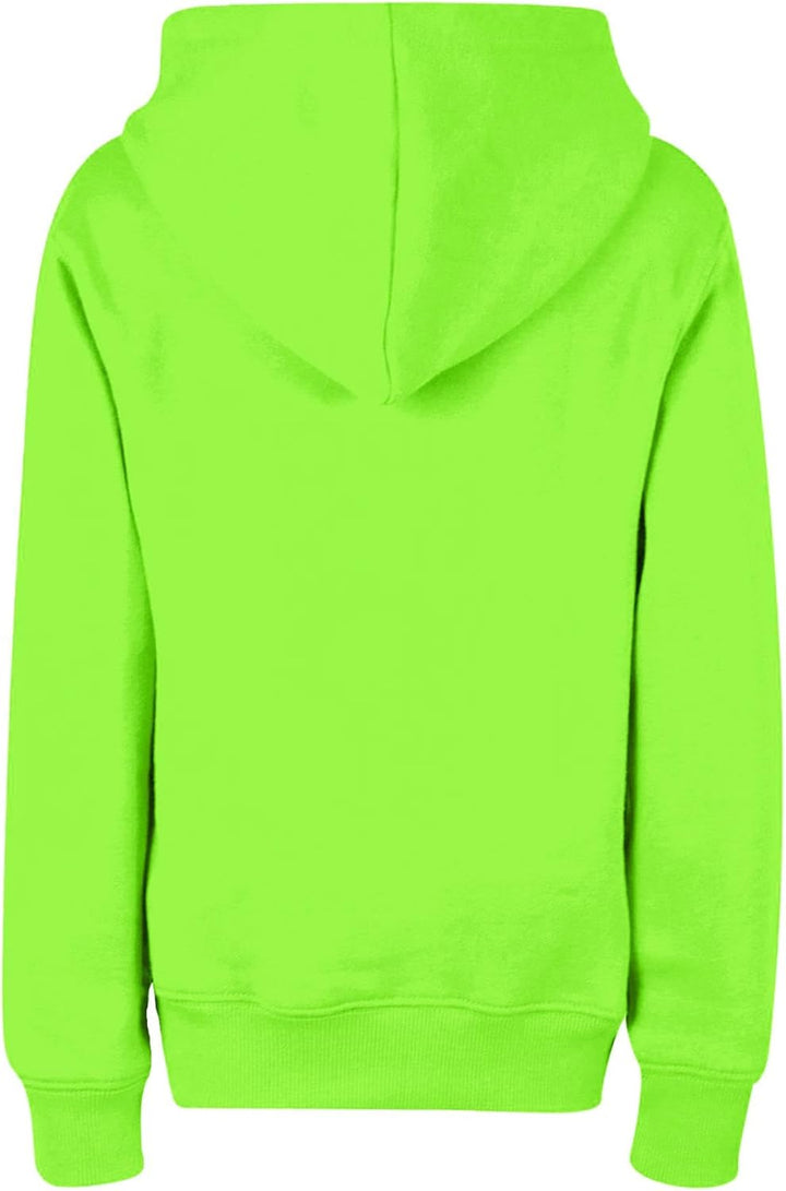 A2Z 4 Kids Mädchen Jungen Einfarbig Sweatshirt Batik Pullover Shirt Vlies Kapuzenpulli PE Schule War