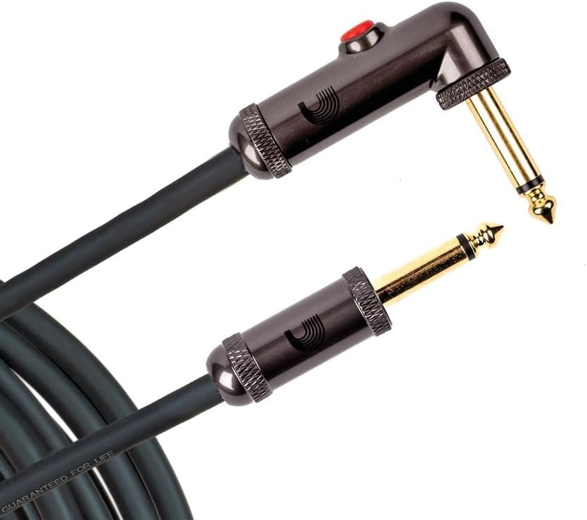D 'Addario pw-aglra-20 20 ft LS Instrument Kabel mit Latching geben, Schalter/rechts Winkel Stecker