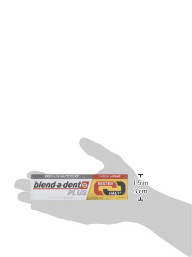 Blend-a-dent Plus Premium-Haftcreme Duo Kraft, 12er Pack (12 x 40 g)