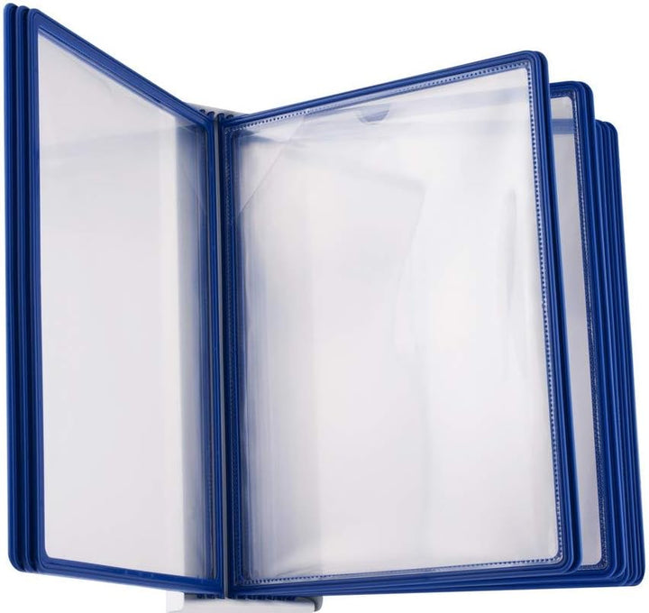 Leviatan Sichttafel Panel A4, PP 10er Packung, Blau Panel Blau, Panel Blau