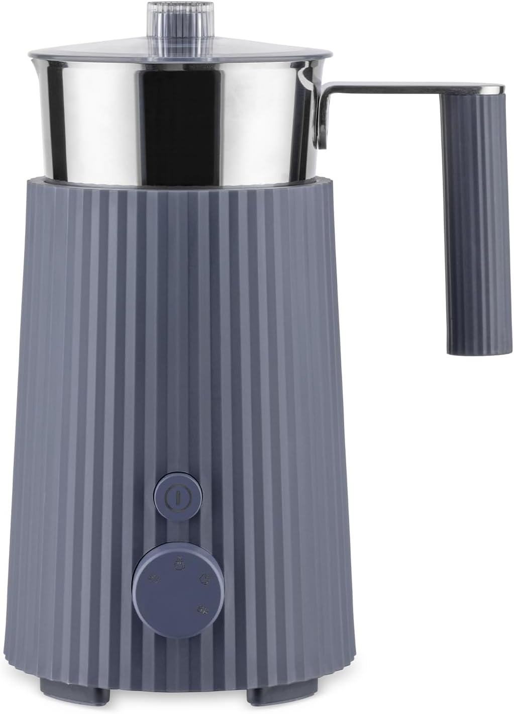 Alessi Plissé MDL13 G - Multifunktions-Induktions-Milchaufschäumer, aus Thermoplastischem Harz, Kann