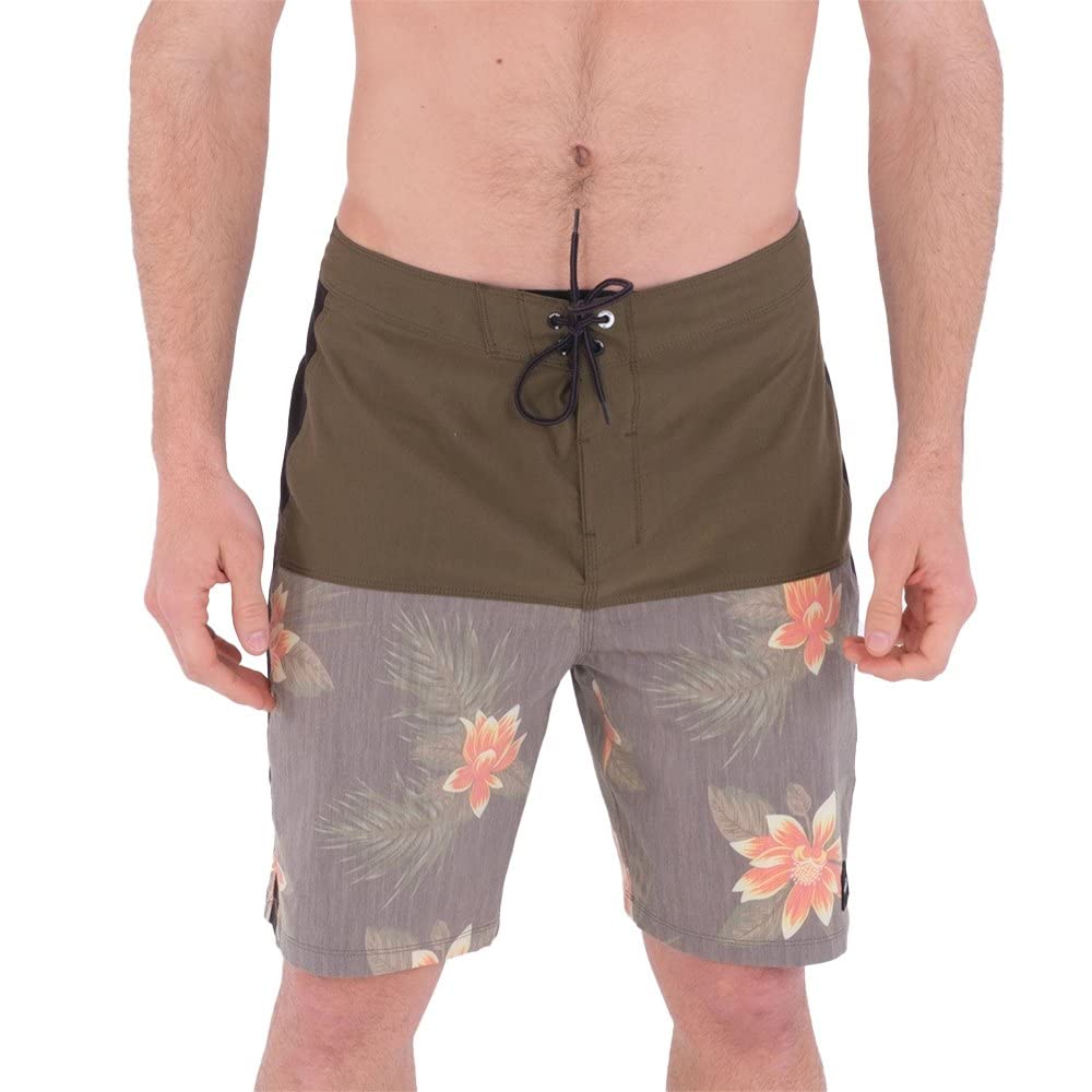 Hurley Herren Phantom Naturals Roadblock 20' Board-Shorts, schwarz, 42